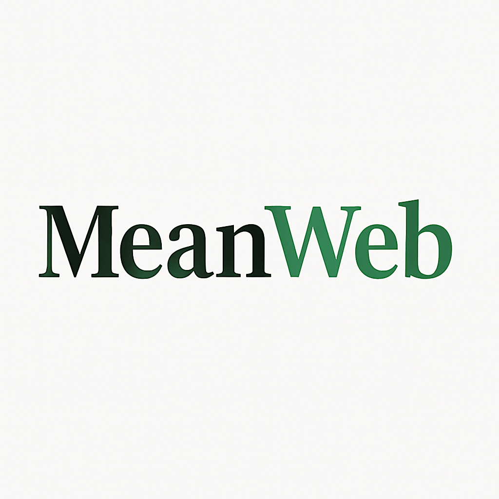 Mean Web Design Logo