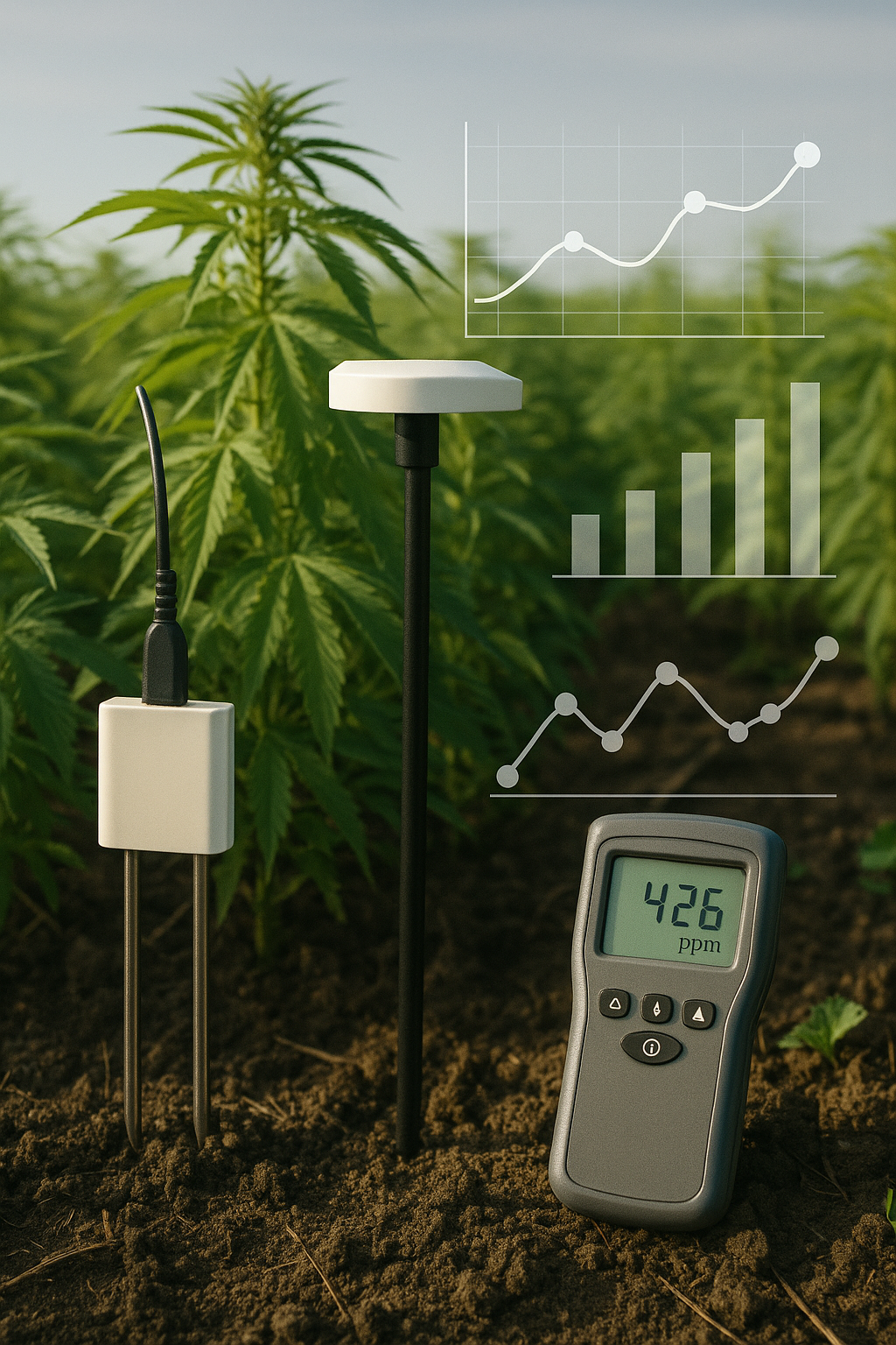 Smart Field Instruments: Measuring Crop Health and Carbon Sequestration